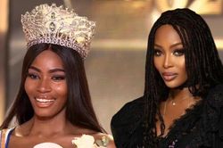 Nhan sắc bốc lửa tựa 'báo đen' Naomi Campbell của Tân Hoa hậu Siêu quốc gia