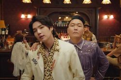 Suga BTS gây sốc khi vừa khỏi ốm đã 'quẩy' tưng bừng với Psy