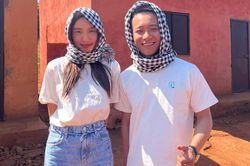 Quang Linh Vlog và Thùy Tiên bí mật đóng MV cùng nhau ở Angola, còn tung hậu trường cực lãng mạn