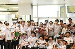 Đội tuyển Olympic Toán thắng lợi trở về sau một hành trình dài