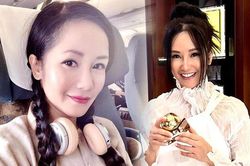 Hồng Nhung U55 ngày càng trẻ hóa chuyện tóc tai: Khi thì phẩy sợi, khi thì chơi màu chói lọi