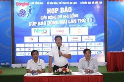 Đồng Nai: Bốc thăm Giải bóng đá nhi đồng-Cúp Báo Đồng Nai lần thứ XVIII năm 2022