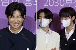 BTS ngỡ ngàng với câu đùa của RM tại 'World EXPO 2030 Busan'