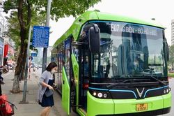 Từ 2025, 100% xe buýt thay thế, đầu tư mới sử dụng điện, năng lượng xanh