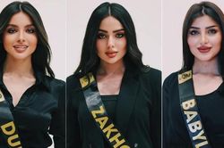 Dàn thí sinh Hoa hậu Iraq 2022 khiến khán giả 'hoa mắt' vì gương mặt quá giống nhau
