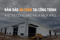 Triển khai công tác phòng chống bão, lụt đối với công trình xây dựng