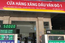Một trạm xăng dầu ở Tây Ninh bị phạt trên 890 triệu đồng