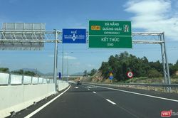 Thu phí không dừng trên tuyến cao tốc Đà Nẵng - Quảng Ngãi từ 1/8