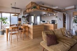 Căn hộ 85m² sử dụng nội thất toàn gỗ nhưng không hề nặng nề của gia đình Nhật Bản
