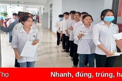 Phú Thọ đứng thứ 8/63 tỉnh, thành phố về điểm thi tốt nghiệp THPT