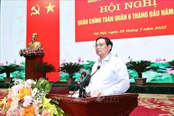 Thủ tướng Phạm Minh Chính dự Hội nghị Quân chính toàn quân