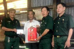 Hội Cựu chiến binh Bảo Lâm thăm, tặng quà các thương binh