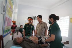 Tổ chức chương trình quân – dân y kết hợp tại xã Vĩnh Ô