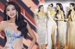 Thảo Nhi Lê gặp phải váy phản chủ suýt 'hớ hênh', hành động của Ngọc Châu và dàn người đẹp gây chú ý