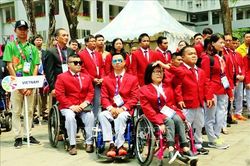 Đoàn thể thao người khuyết tật Việt Nam lên đường dự ASEAN Para Games 11