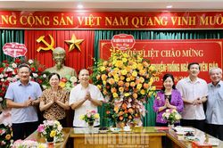 Thường trực Tỉnh ủy chúc mừng ngành Tuyên giáo nhân ngày truyền thống