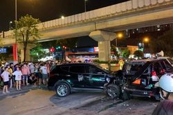 Vụ 4 ô tô húc, va 6 xe máy làm 1 người thiệt mạng: Chuyển hồ sơ sang Cơ quan điều tra Bộ Quốc phòng