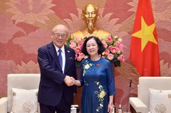 Thúc đẩy hợp tác giao lưu nghị sỹ hữu nghị Việt Nam-Nhật Bản