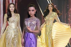 Thí sinh hoa hậu Campuchia 'sao y bản chính' váy của Ngọc Châu: Chắc xin vía để xuất khẩu Miss Universe