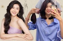 Chuyện cảm động về thí sinh hoa hậu hiến tóc cho bệnh nhân ung thư