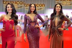 Thảm đỏ chung kết Miss Universe Thailand: Có thí sinh nhìn ngỡ Lan Khuê, Á 1 Miss World 'mãi đỉnh'
