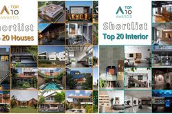 Top 10 Awards 2021 vinh danh 20 thiết kế nhà ở và nội thất