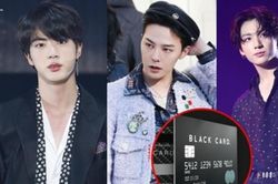BTS và các sao Hàn sở hữu 'thẻ đen' của giới siêu giàu
