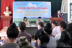 Tuyên truyền lưu động phòng, chống các tệ nạn xã hội