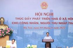 Thủ tướng chủ trì hội nghị thúc đẩy xây 1 triệu nhà ở cho người thu nhập thấp