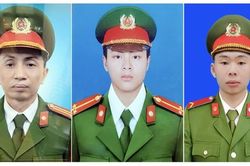 Cấp Bằng 'Tổ quốc ghi công' cho 3 liệt sĩ hy sinh khi thực hiện nhiệm vụ chữa cháy