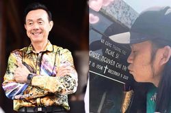 Nghẹn ngào khoảnh khắc NSƯT Hoài Linh thăm mộ cố nghệ sĩ Chí Tài