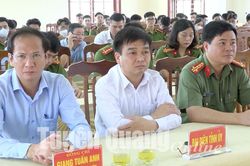 Hơn 1.270 sinh viên Học viện Cảnh sát nhân dân thực hiện 'ba cùng' tại huyện Sơn Dương