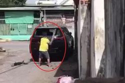 Đập phá xe ô tô vì đỗ chướng mắt, coi chừng phải ngồi tù