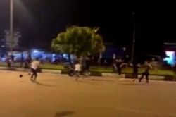 Điều tra hai nhóm thanh niên 'hỗn chiến' náo loạn đường phố