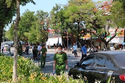 Một trong hai tiệm vàng tại Huế bị cướp đã mở cửa trở lại