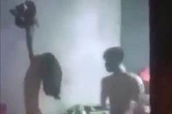 Phẫn nộ hình ảnh bé gái 11 tuổi bị lột quần áo, hai tay bị trói, treo lên trần nhà tại Hà Tĩnh