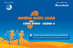 Sacombank Runners khởi động chặng 6 'Những bước chân vì cộng đồng'