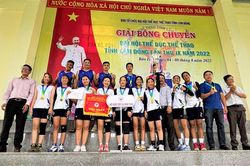 Ngành Giáo dục Đào tạo và huyện Đức Trọng giành cúp vô địch Giải Bóng chuyền Đại hội TDTT tỉnh Lâm Đồng lần thứ IX