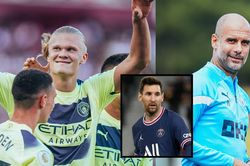 Guardiola so sánh Haaland với Messi sau màn ra mắt hoàn hảo