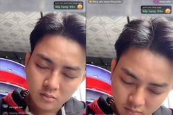 Hoài Lâm ngủ gật trên livestream, nói năng lan man khiến fan lo lắng