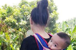 Chiếc địu của người Tày Bảo Yên