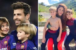 Shakira và Pique tạm thời chia nhau quyền nuôi con
