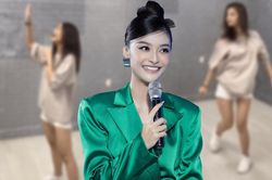 LONA Kiều Loan khoe giọng hát, vũ đạo đầy điêu luyện trong phòng tập, dân mạng: 'Á hậu này đỉnh quá!'