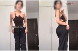 Cô gái mặc áo hở lưng bị quay lén trên phố Xã Đàn đăng clip 'phản pháo': 'Thích thì mặc'