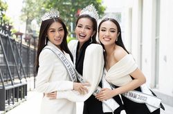 Lộ loạt ảnh 'ngày xưa ơi' của Top 3 Hoa hậu Hoàn vũ Việt Nam 2022: Ngọc Châu xinh đẹp như công chúa