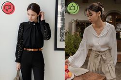 5 kiểu áo công sở già nua và lỗi mốt, chị em phải tránh thì mới mặc đẹp lên được