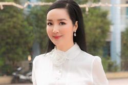 Nhan sắc không tuổi của Hoa hậu Đền Hùng Giáng My