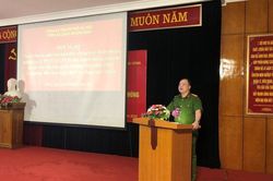 Công an quận Hoàng Mai: Tập huấn nghiệp vụ PCCC&CNCH cho người đứng đầu, lực lượng PCCC cơ sở