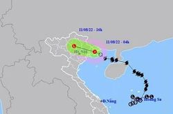 Bão số 2 suy yếu thành áp thấp nhiệt đới, gây mưa trên diện rộng