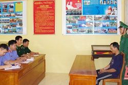 Đồn Biên phòng Cửa khẩu Tén Tằn bắt đối tượng tàng trữ trái phép chất ma túy